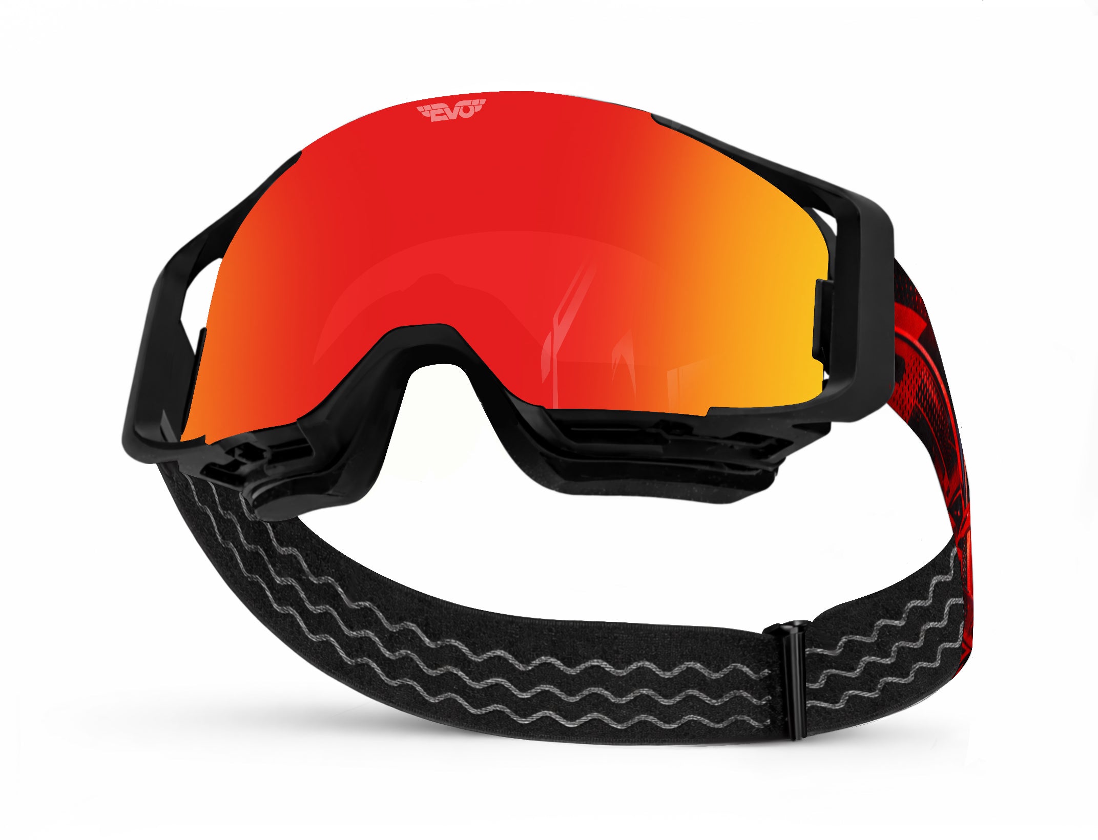 Masque moto interchangeable