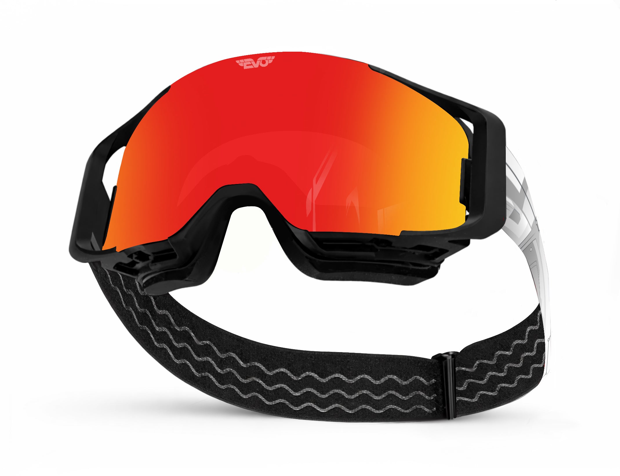 Masque moto interchangeable